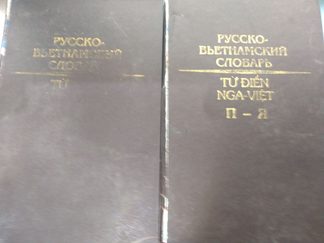 Словники Англійський  Український, В'єтнамський, російський