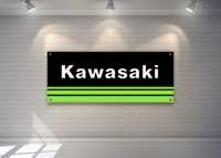 Baner plandeka Kawasaki 150x60cm zaoczkowany