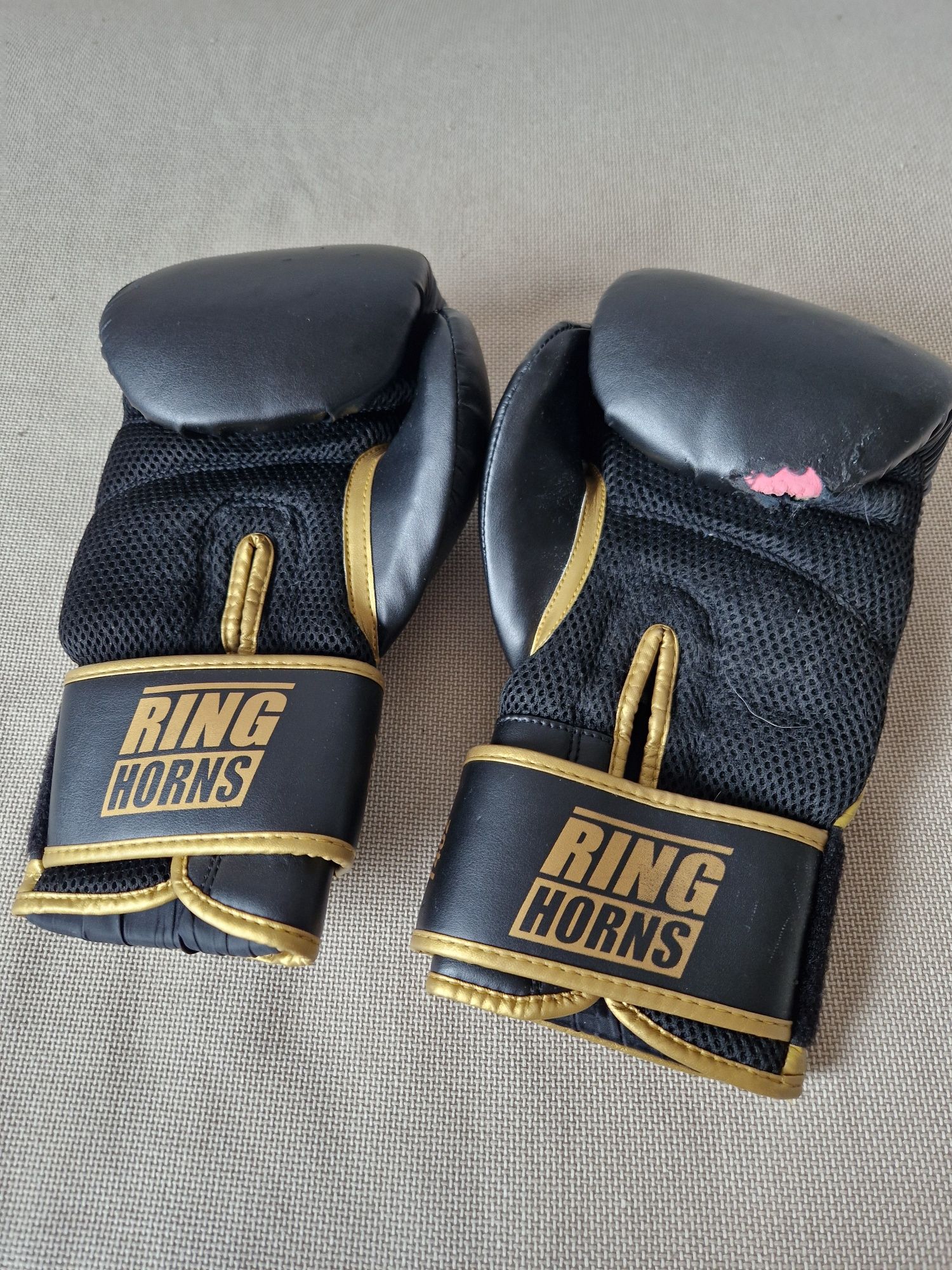 Rękawice bokserskie Ring Horns muay thai k1