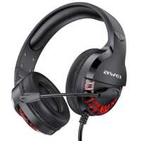 Słuchawki Gaming AWEI ES-770i z Mikrofonem | Czarny