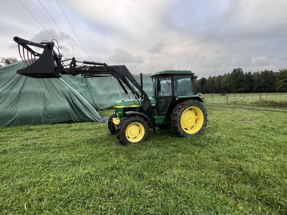 John deere 2450 70km 4x4 klimatyzacja Tur Zetor Case New holland ursus