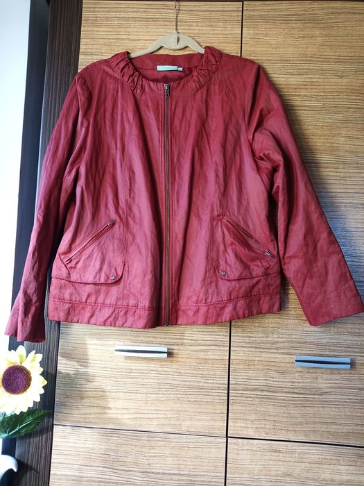 Damskie wdzianko suwak letnia kurtka XL