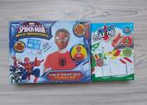 Farba Spiderman do malowania twarzy I kolorowanki Magiczne ogrody