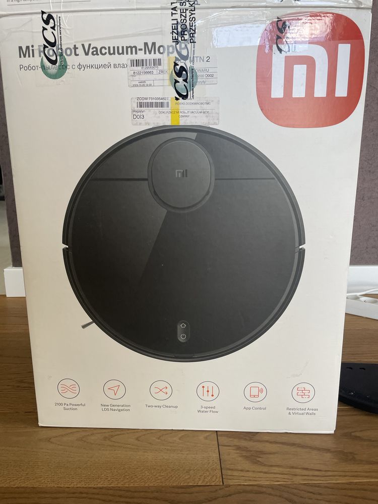 Robot sprzątający Xiaomi Mi Robot Vacuum Mop Pro Funkcja mopowania