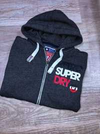 Новая SuperDry худи зипка мужская Л