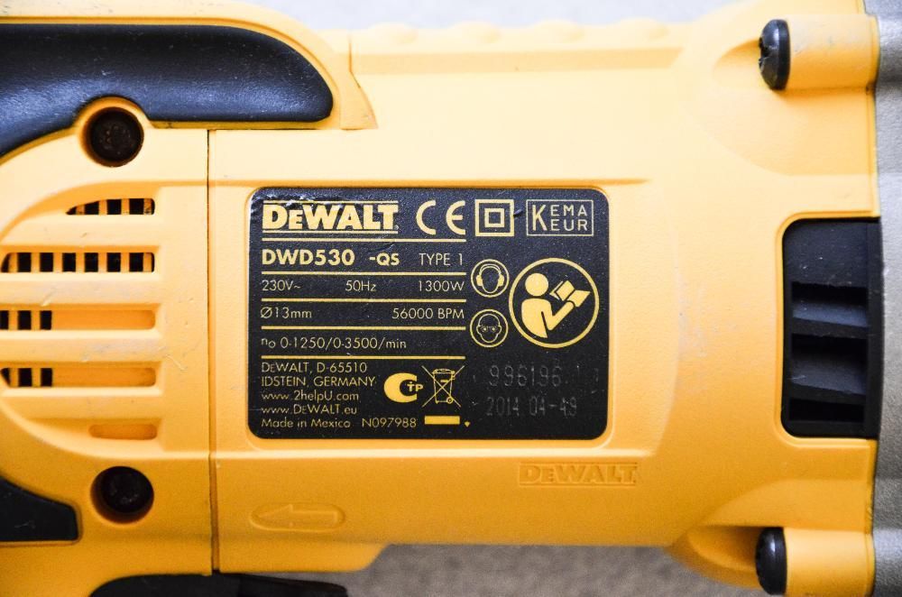 Двухскоростная ударная дрель DeWalt DWD530KS