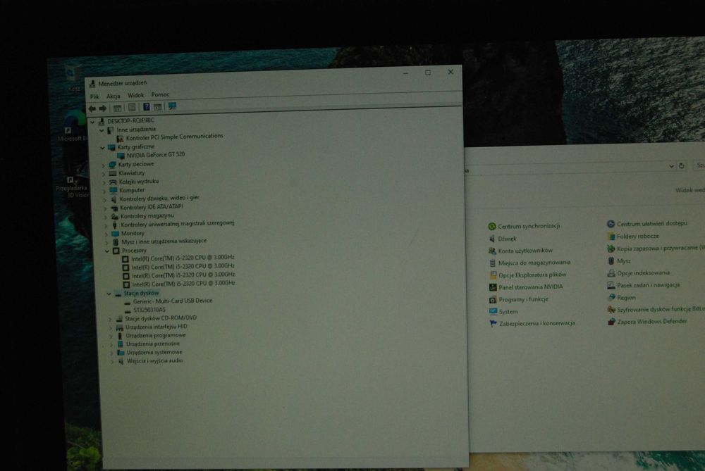 Komputer Lenovo  i5-2320 8/256GB grafika Nvidia GF GT520 1 GB