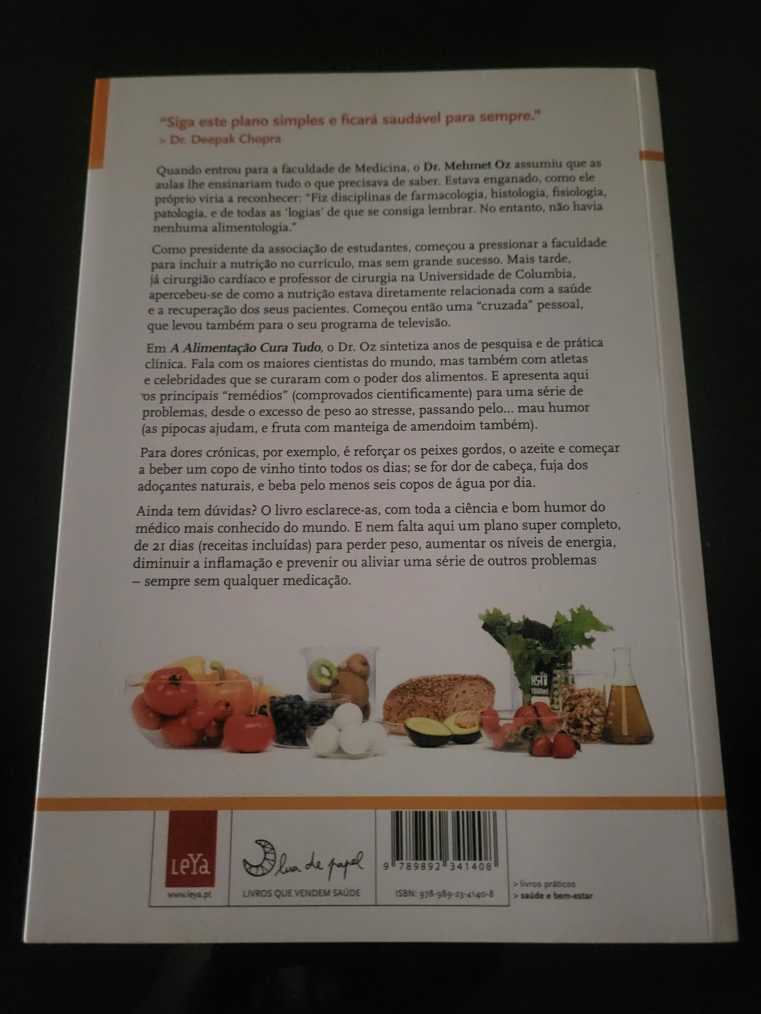 Livro "A alimentação cura tudo"