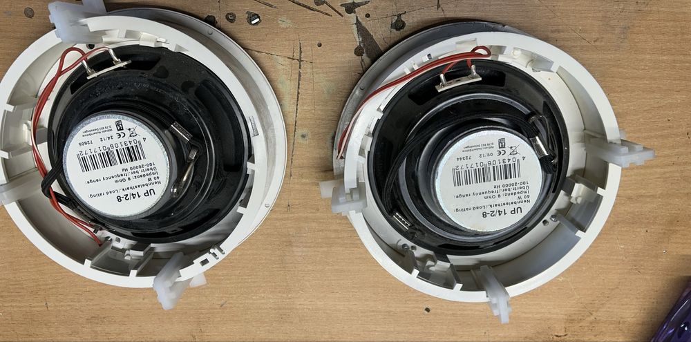 Głośniki sufitowe UP14/2-8 (40wat)