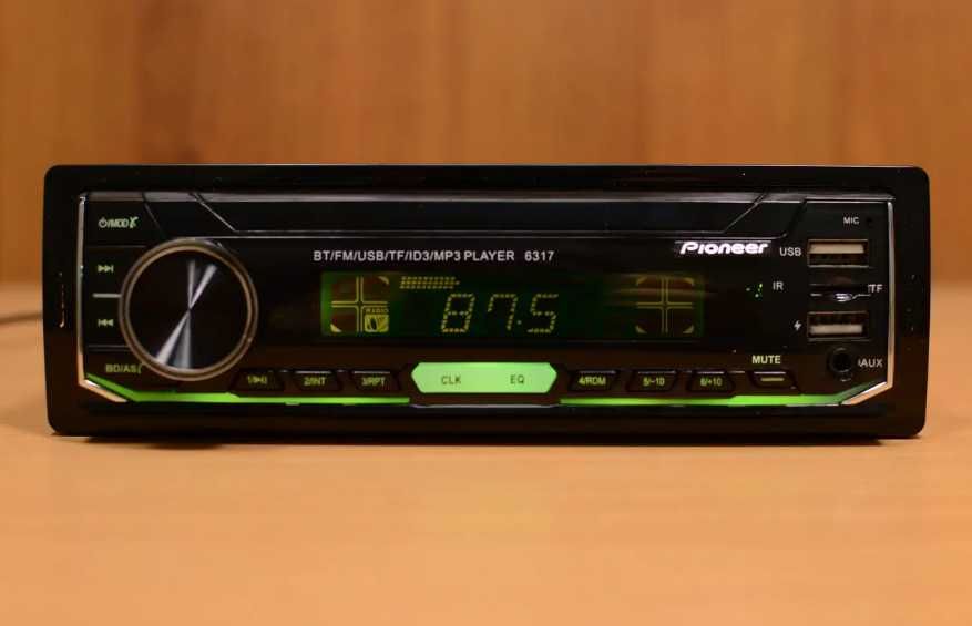 Автомагнитола магнитола в машину с блютузом автомобильная