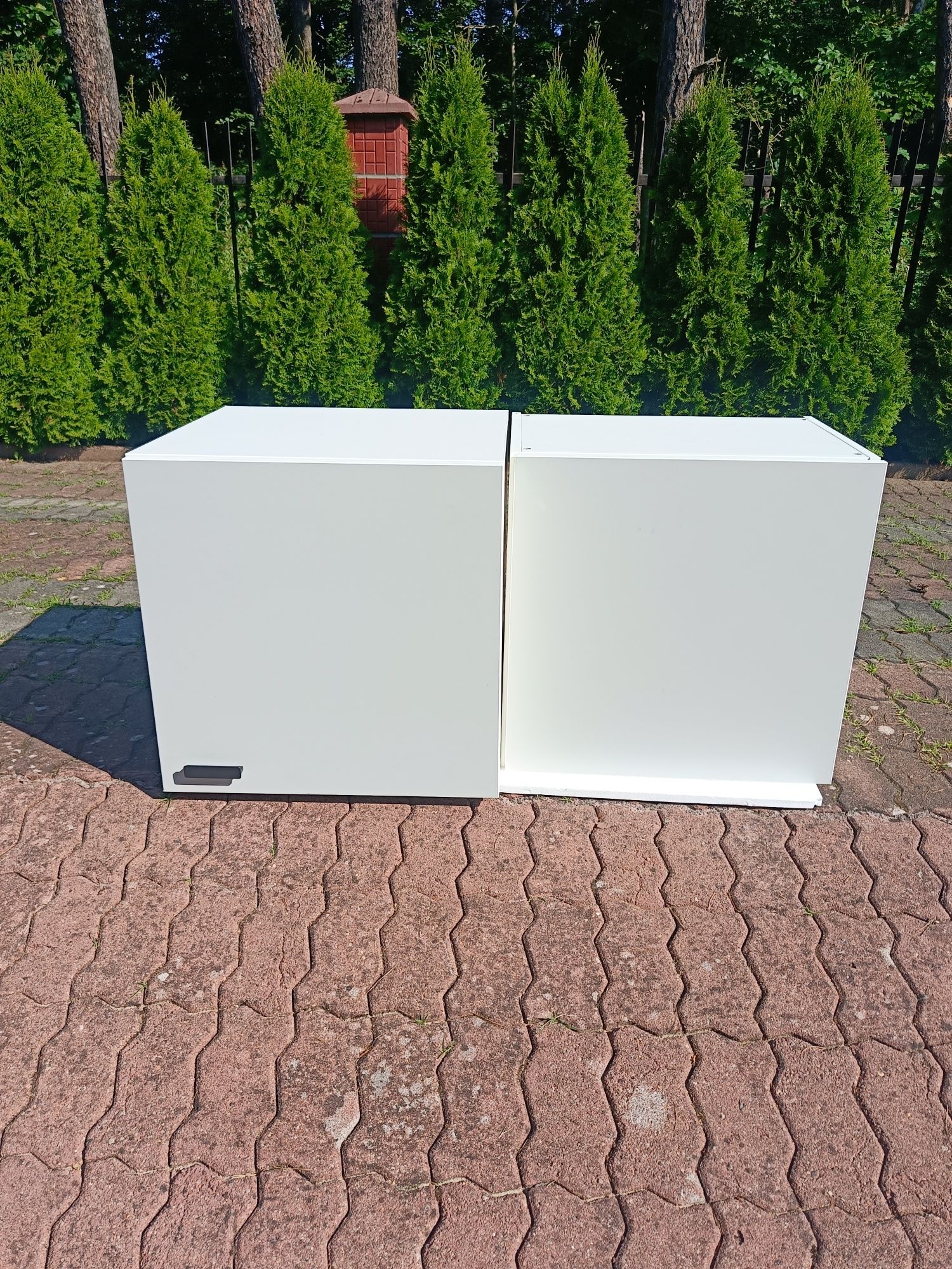 Szafki kuchenna IKEA jasny siwy front