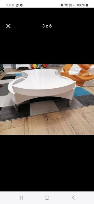 Stolik kawowy  biały