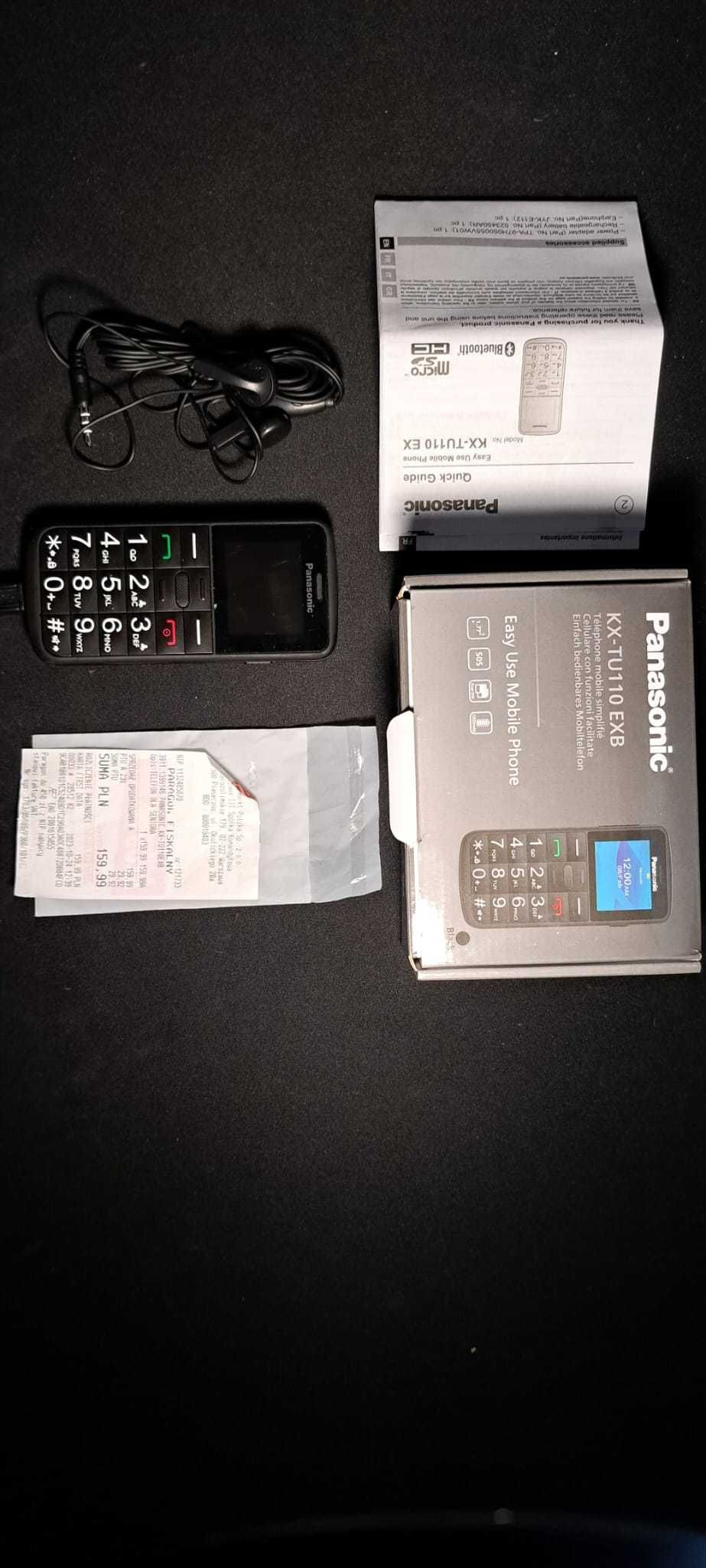 Telefon komórkowy Panasonic KX-TU110 EXB