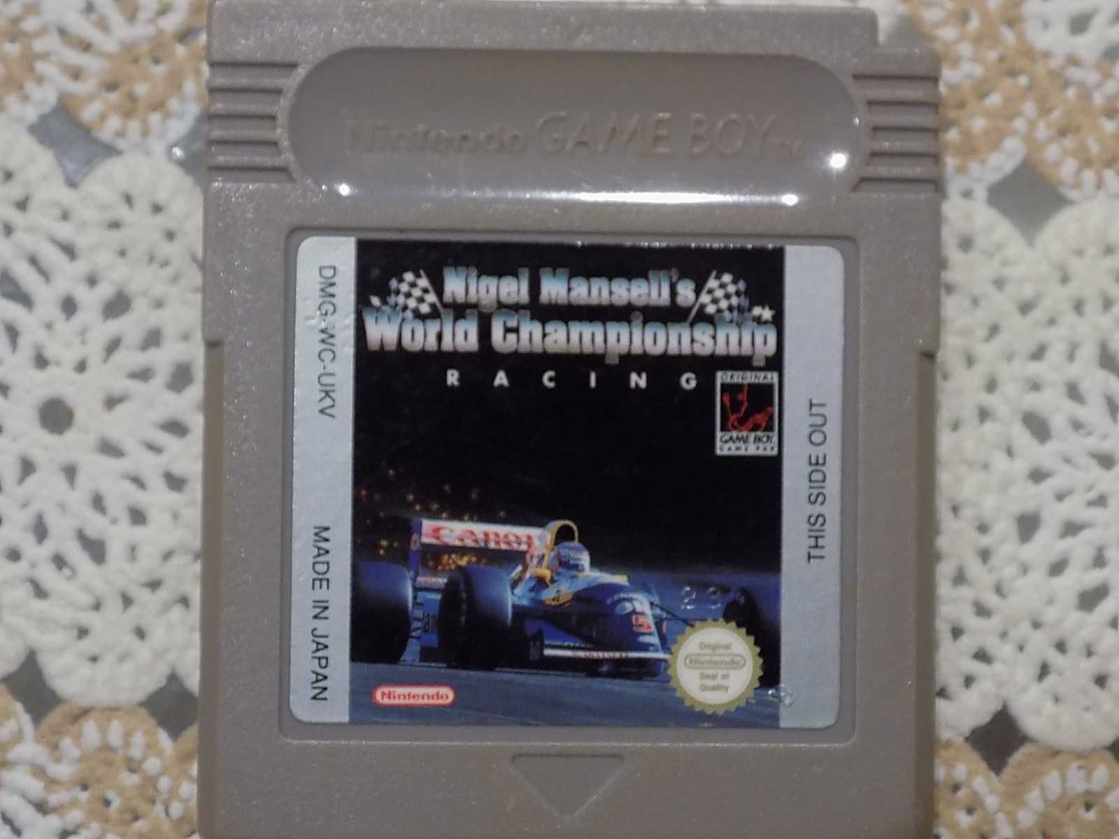 Nigel Mansell's World Championship Racing na Nintendo Game Boy/GBC/GBA
