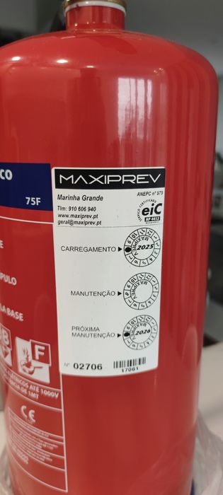Extintor ABF Novo