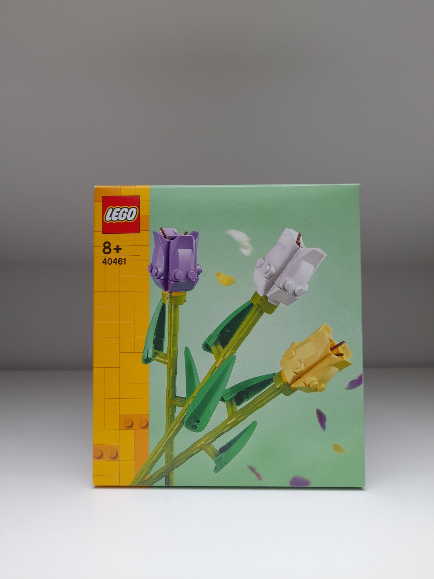 Lego trzykolorowe tulipany - idealny prezent na Walentynki LEGO 40461