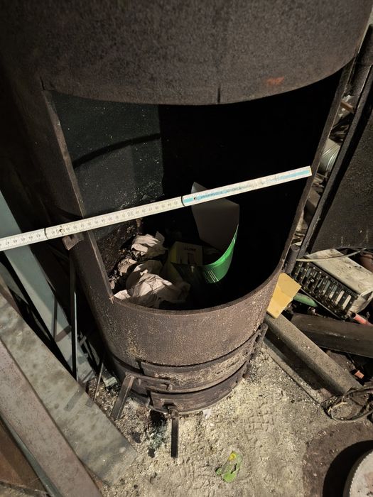 Piec do garazu typu koza