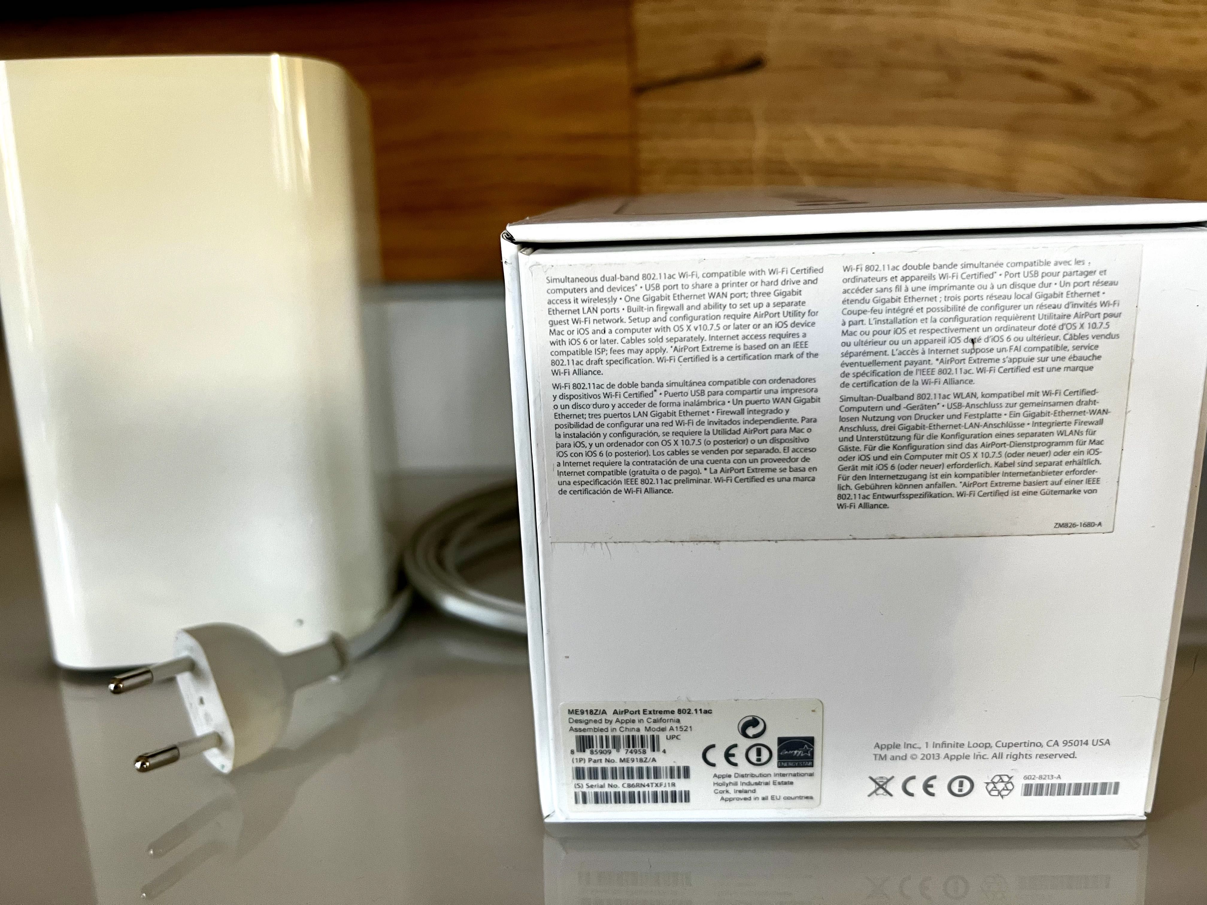 Router Apple AirPort Extreme 802.11ac