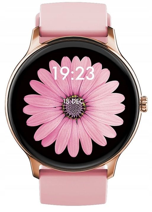 Smartwatch Zegarek Polskie Menu Damski Połączenia Sport Puls Watch Pl