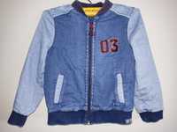 Coccodrillo baseballówka jeansowa kurtka dla chłopca r.116
