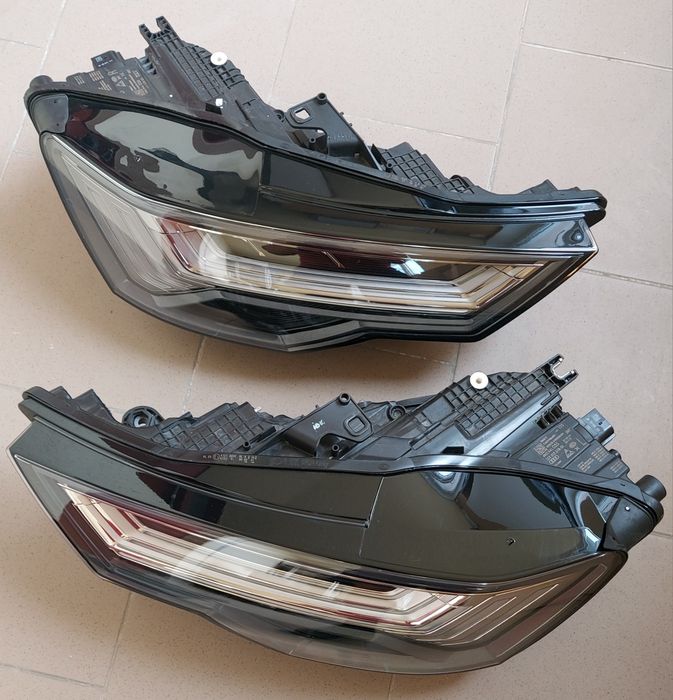 Запчастини Audi ауді A6 C8 бампер фонарі кронштейн решітка захист