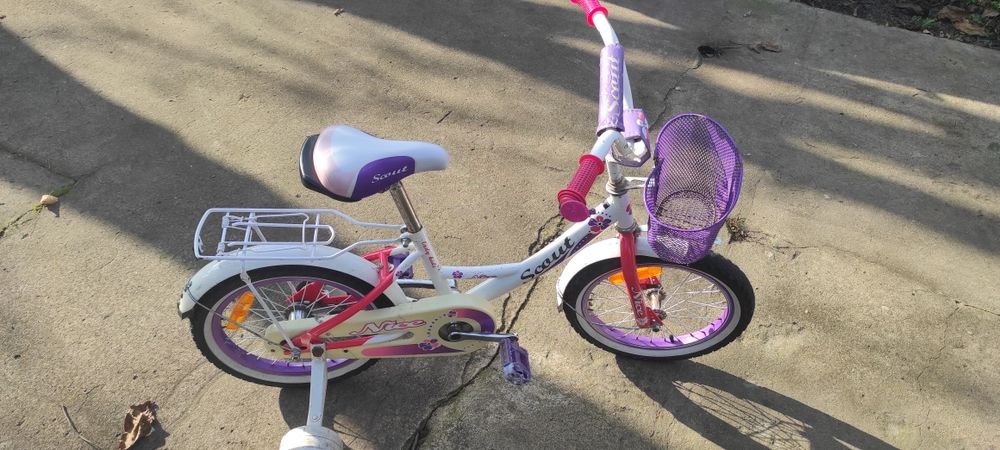 Rowerek dziewczęcy scaut