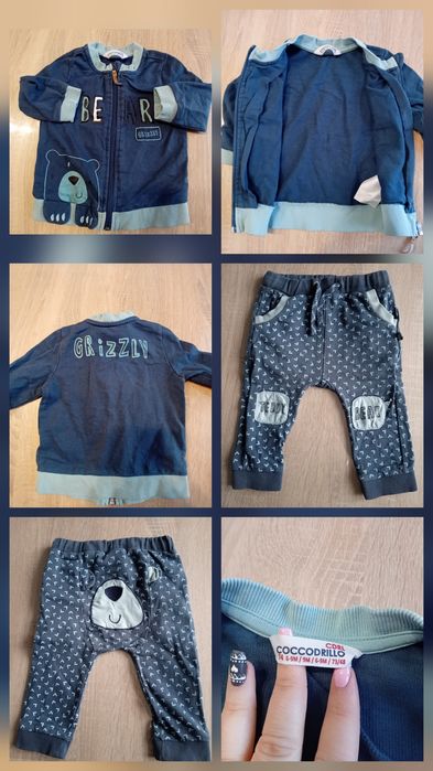 Paczka ubranek dla Chłopca rozm. 74 i 74/80