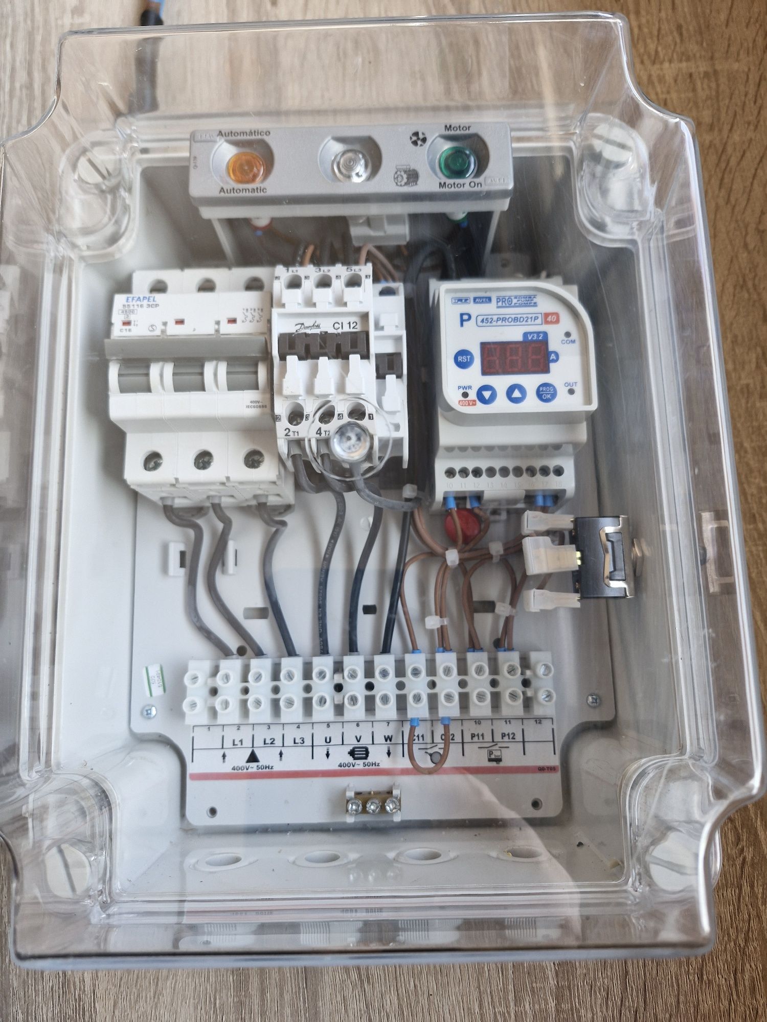 Electrobomba submersivel Trifásica 1.50CV 3.OA 380V