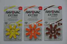 Bateria Baterie Słuchowe RAYOVAC PR70/10 PR48/13 PR41/312 - Op.8 sztuk