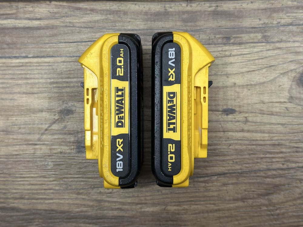 2x bateria, akumulator DeWalt XR 18V 2AH