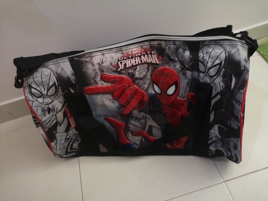 Saco desportivo homem aranha