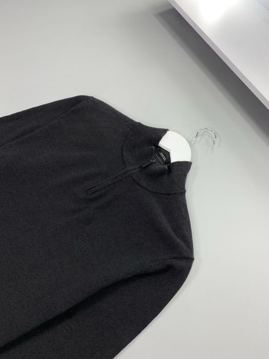 Мужской светр Hugo Boss 1/4 zip чоловічий світер кофта