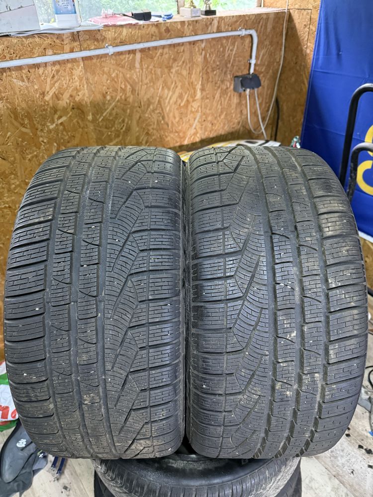 Zimowe opony Pirelli 255/40r18 Jak nowe 8.5mm 2023r