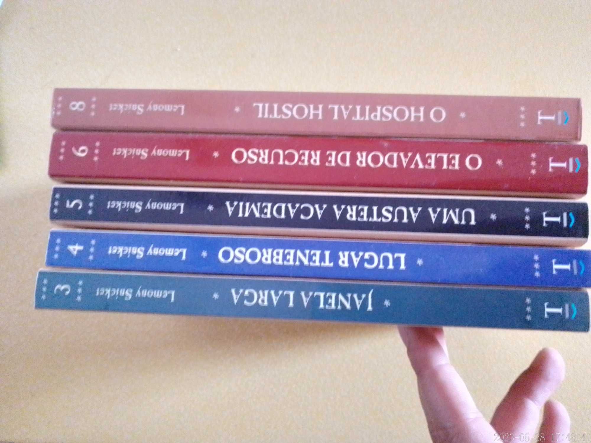 Coleção Livros Lemony Snicket's Uma Série de Desgraças -  PNL LER+