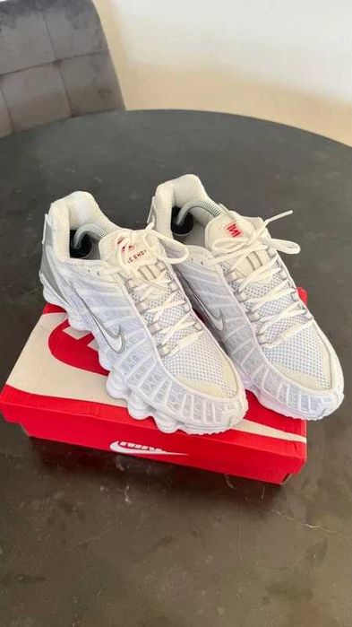 Buty Trampk Nike Shox TL White R.45