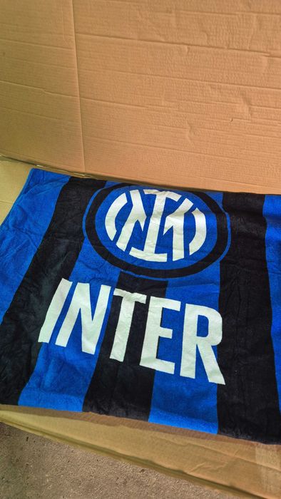 RĘCZNIK bawełniany INTER MEDIOLAN 90 x 170 cm
