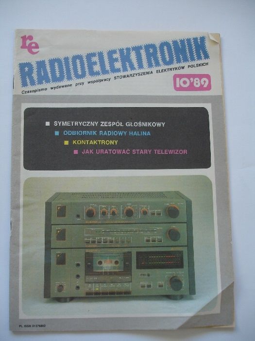 miesięcznik Radioelektronik 10/1989