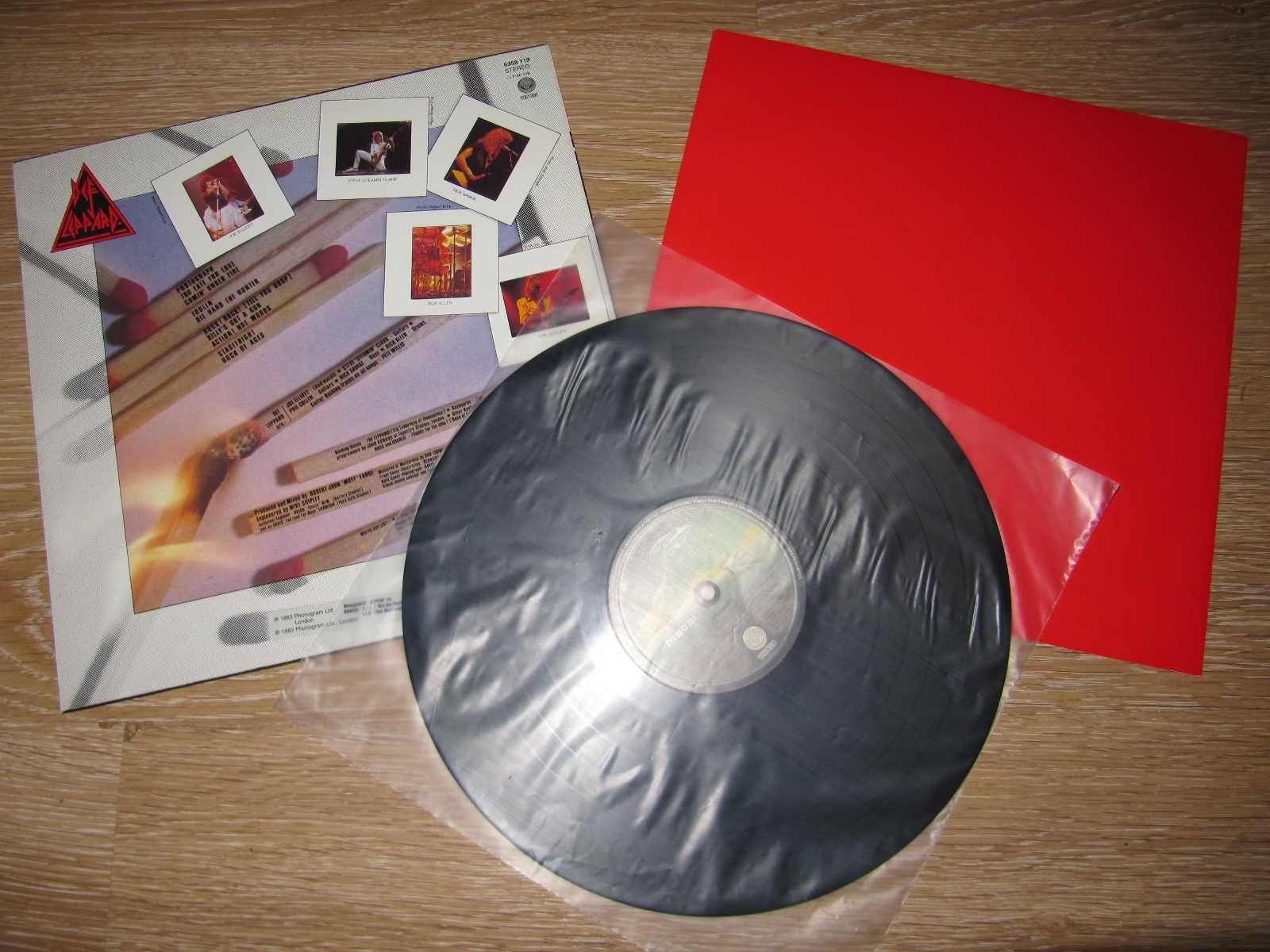 Виниловый Альбом DEF LEPPARD -Pyromania- 1983 *Masterdisk (NM/NM)