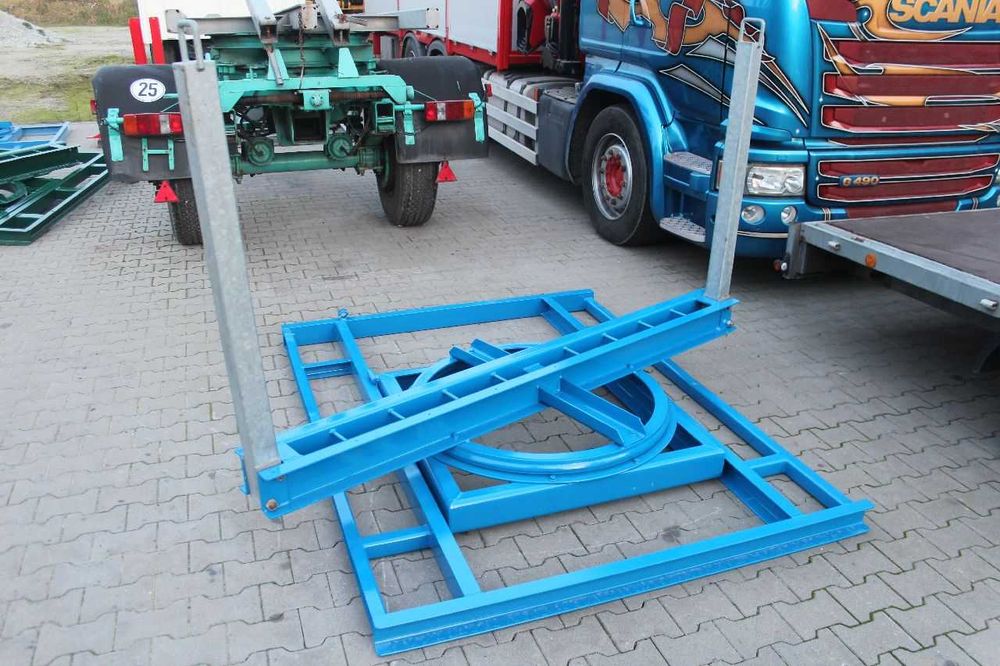 Przyczepa dłużyca dłużycowa do stali drutu słupów energetyka 5 Ton