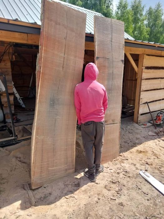 Deski dębowe suche na stoły