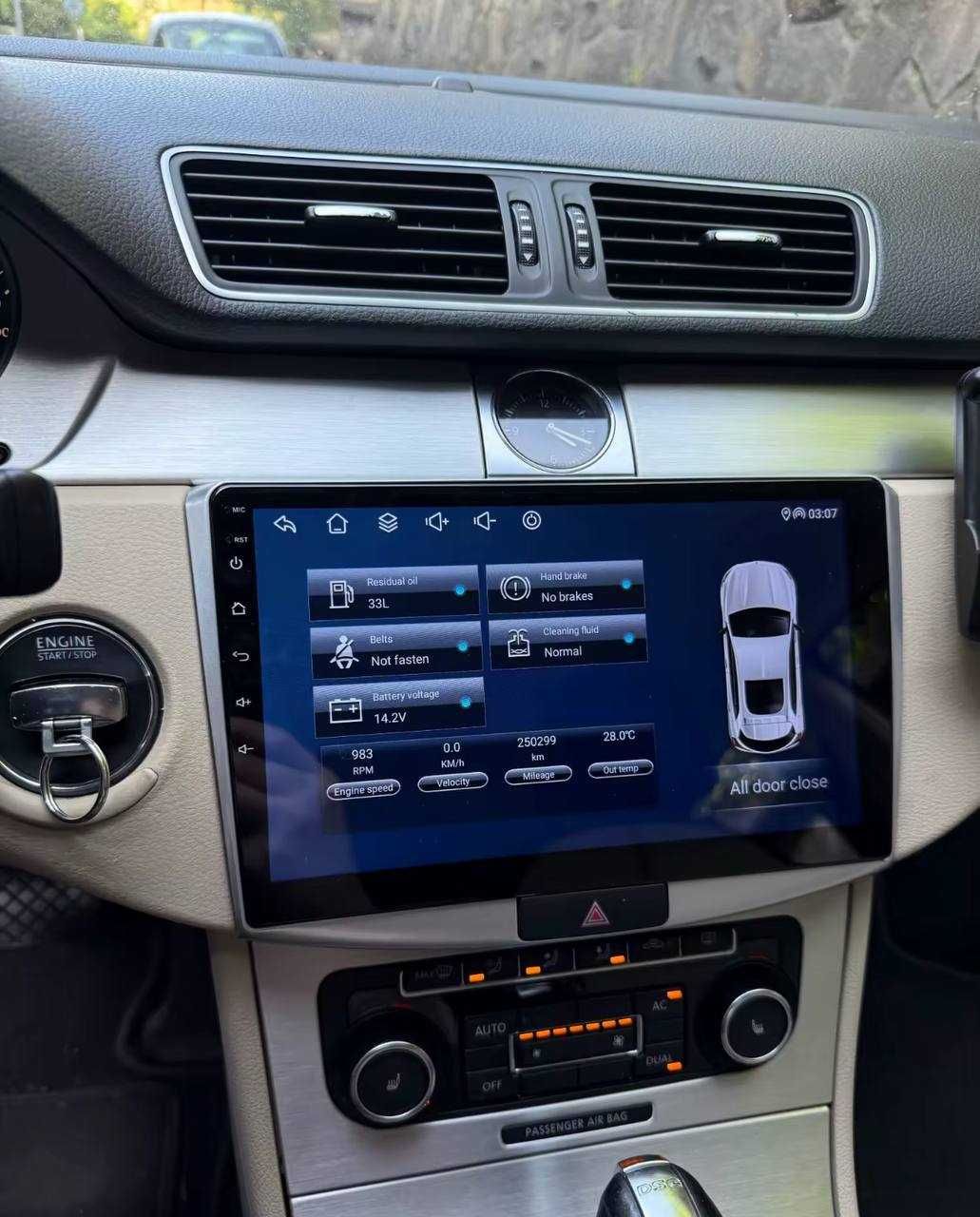 Nowe Radio/Nawigacja ANDROID Volksvagen Passat B7/CC (2+32/4+64gb)