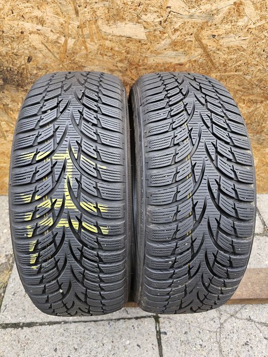 Idealne!!  7mm. 205/55 r16 Nokian WR D3. 17/18