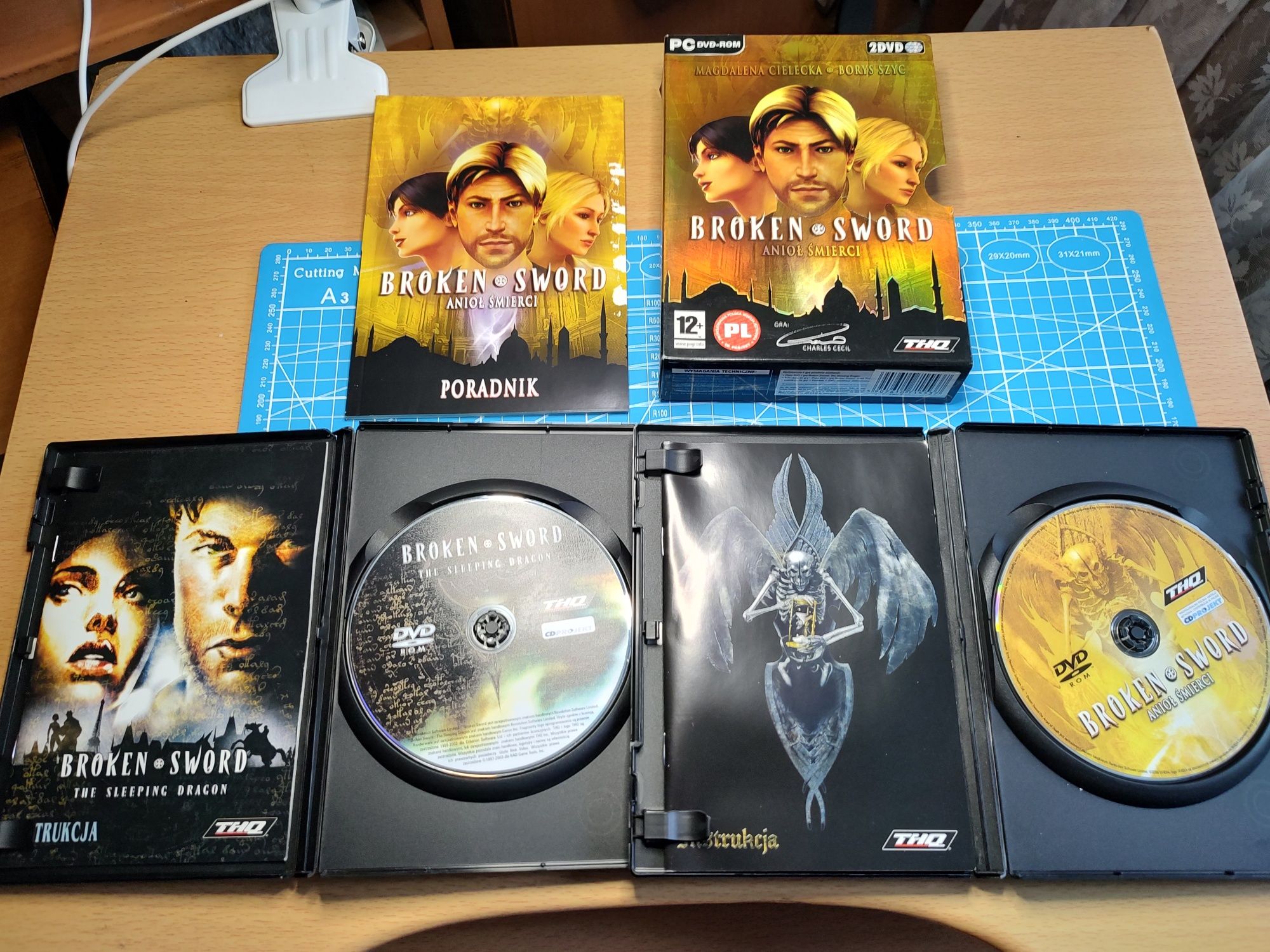 4 klasyczne przygodówki Paradise Dreamfall Broken Sword 3+4 wyd. prem.