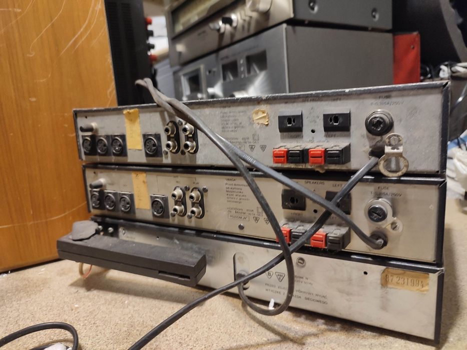 WYPRZEDAŻ! 2 X wzmacniacz ws 3015 +radio tuner t3015 UNITRA, Diora