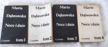 Maria Dąbrowska "Noce i dnie" tom 1,2,3,4