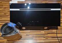 Nowy okap kuchenny klerstein 90 cm oświetlenie led całkowicie nowy.
