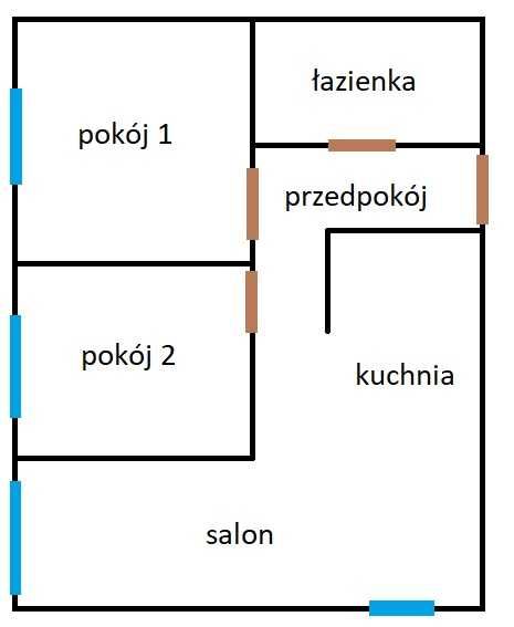 3-pokojowy apartament, 20 min do centrum, bez pośredników, Widoczna