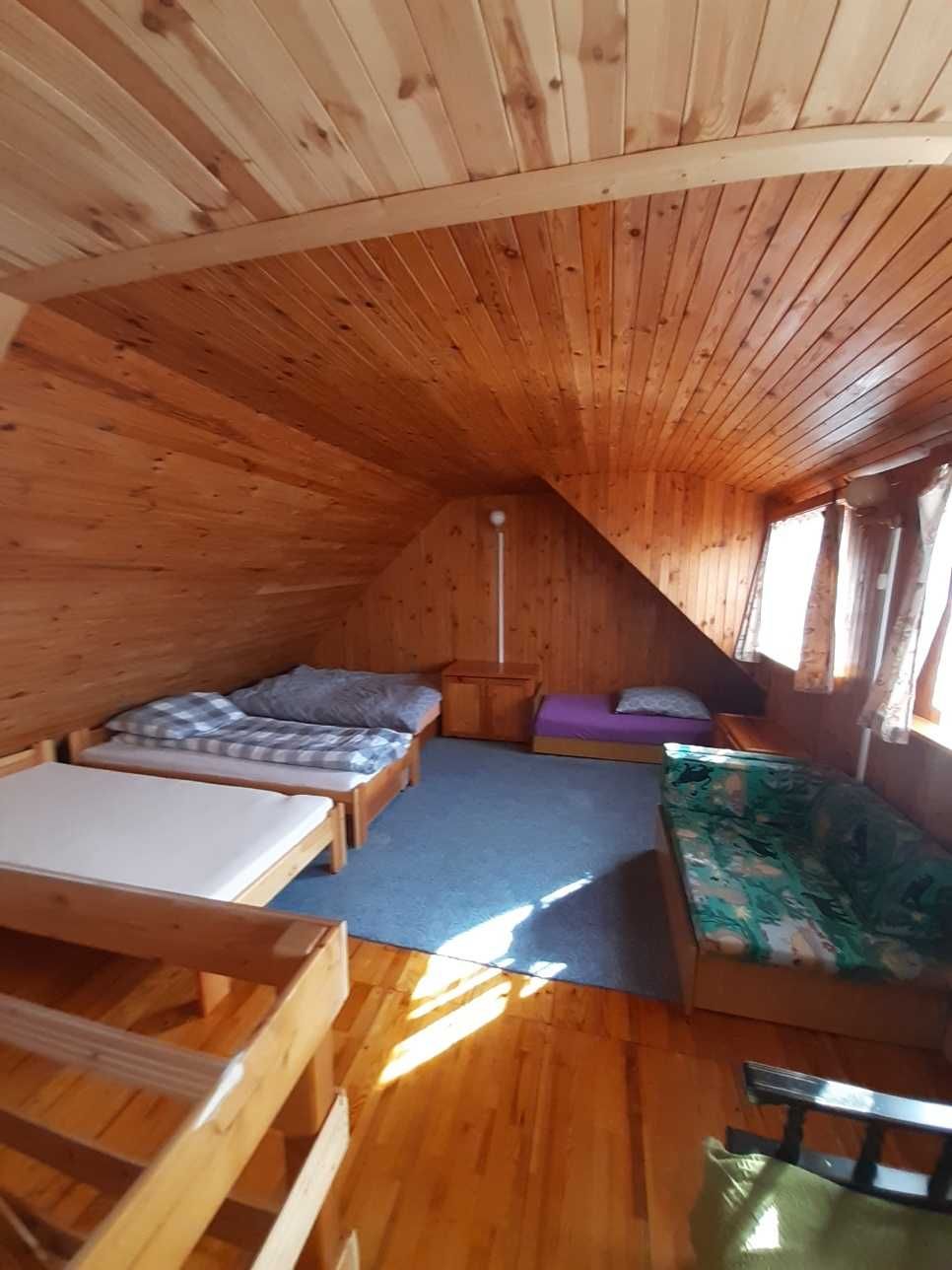 Domek letniskowy przy j. Kisajno koło Giżycka na wakacje.
