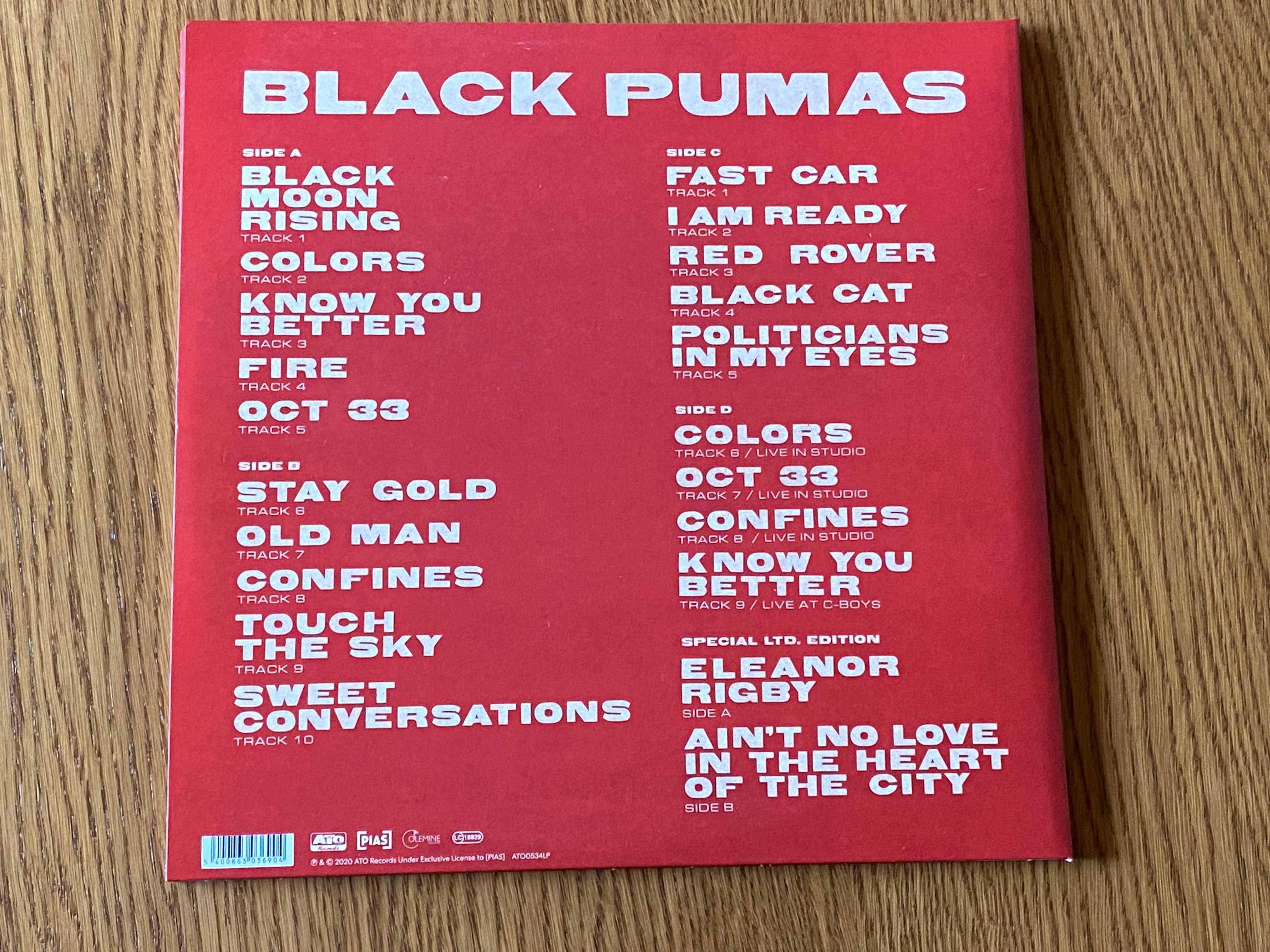 BLACK PUMAS - Black Pumas Deluxe Edition LP Winyl płyta winylowa