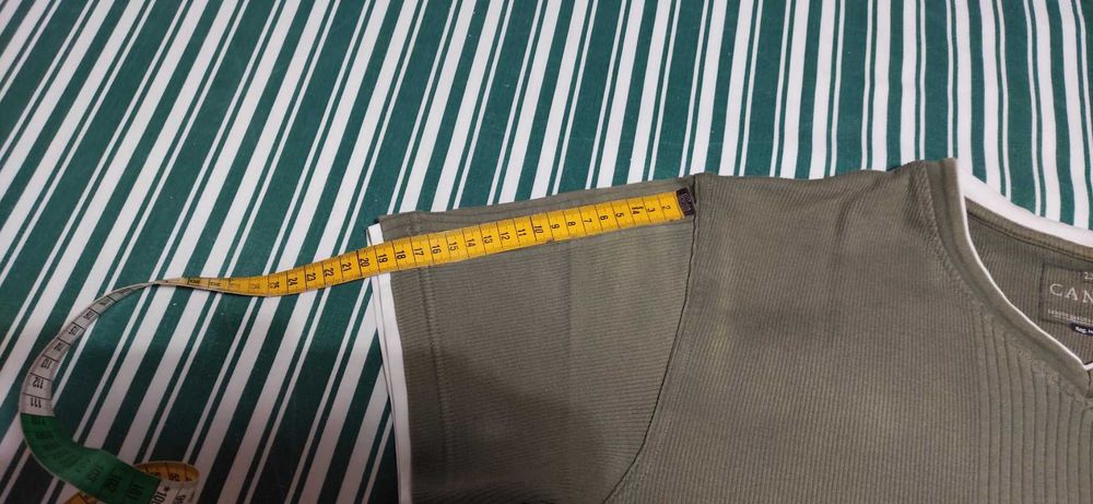 T-shirt Masculina Verde Caqui Tamanho 2XL